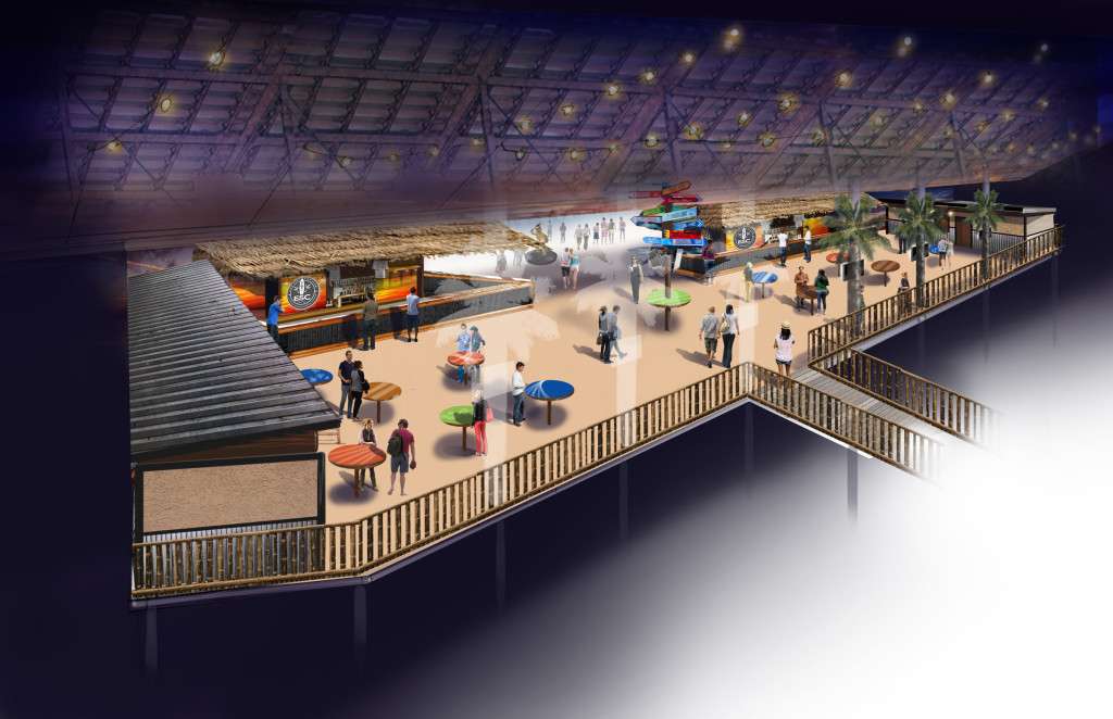 2 ESC under stadium